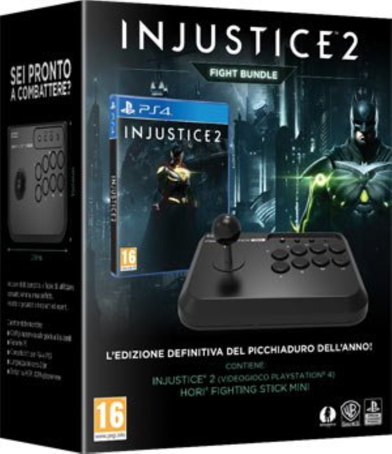 SONY Injustice 2 + Hori Fighting Stick per Sony PS4